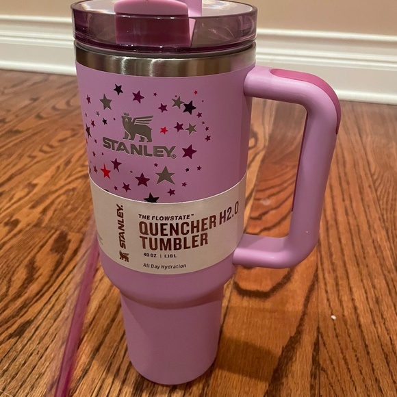 Quencher Flowstate Tumbler e Sparkly Stars 40 Oz NWB - Picture 2 of 15